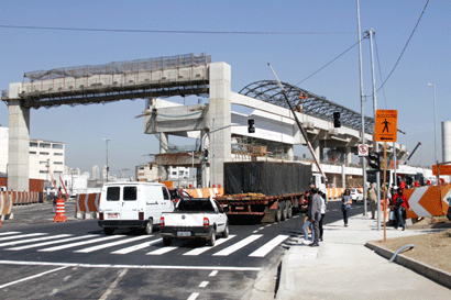 Mudança ocorreu por conta da construção da estação Vila Prudente do Monotrilho (Ale Vianna/FolhaVP) anhaia2
