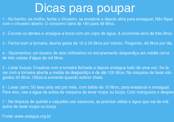 dicas