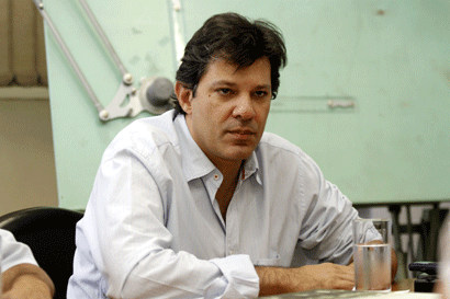 Haddad foi questionado sobre problema no Enem (Ale Vianna/Folha VP) hadad